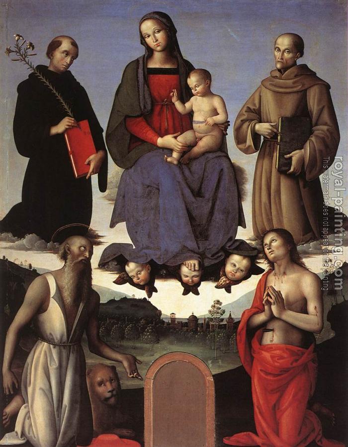 Pietro Perugino : Tezi Altarpiece